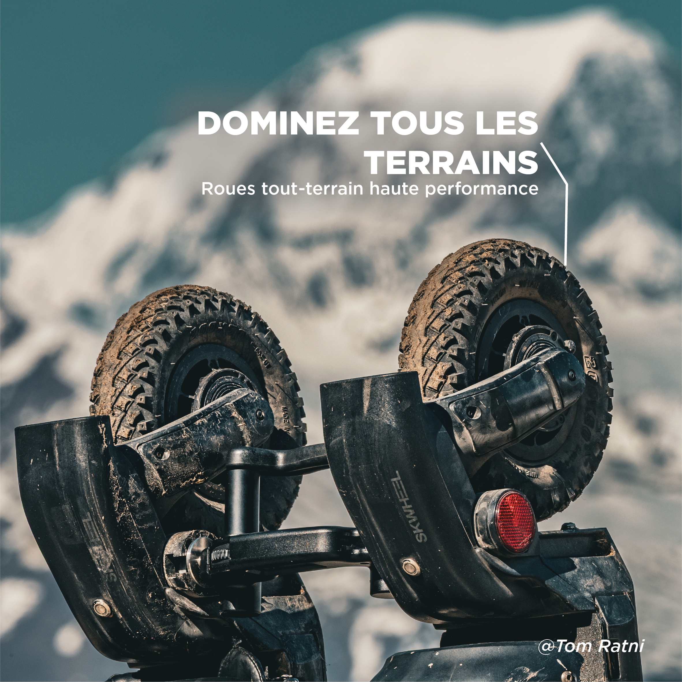 Skwheel One – The urban and all-terrain electric ski