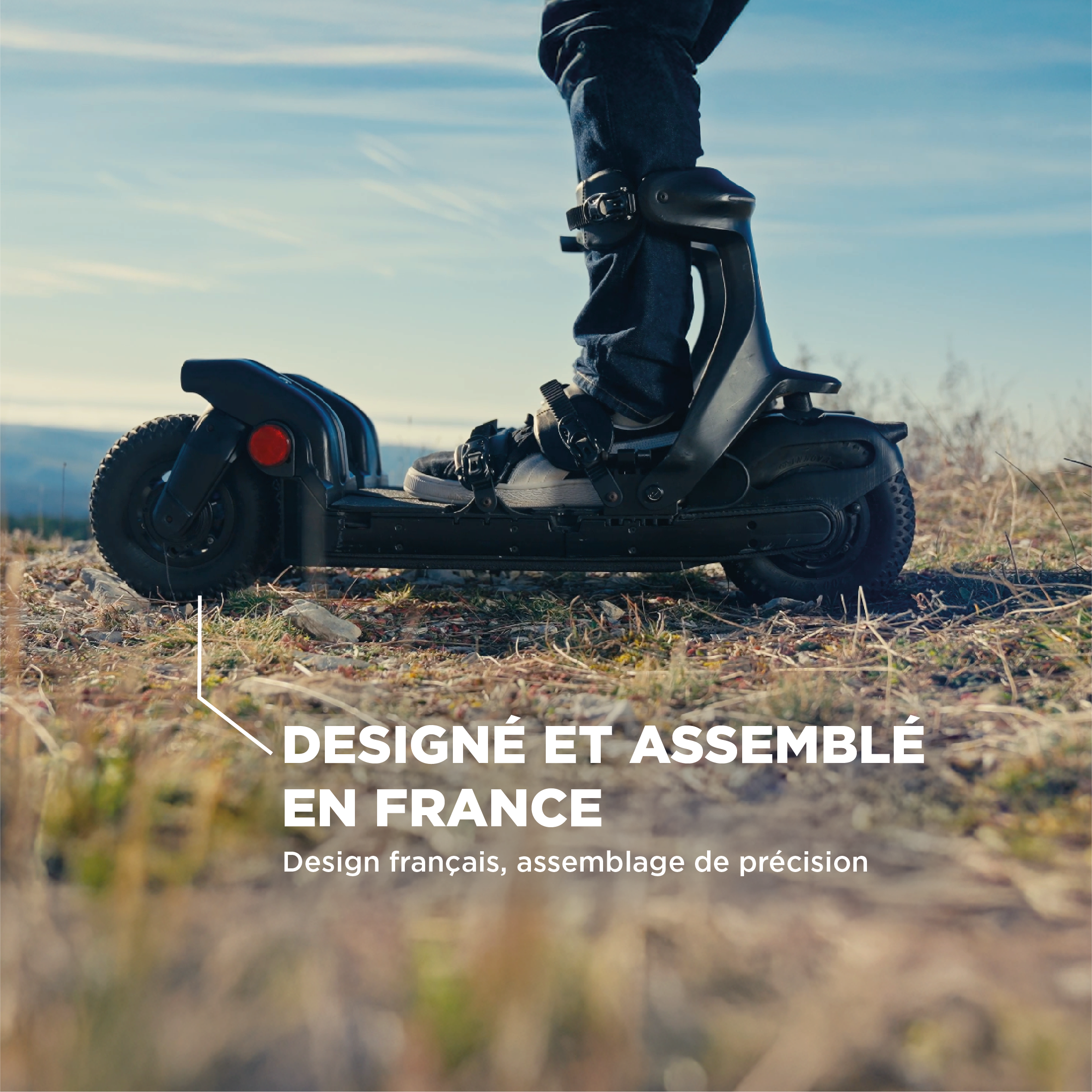 Skwheel One – The urban and all-terrain electric ski